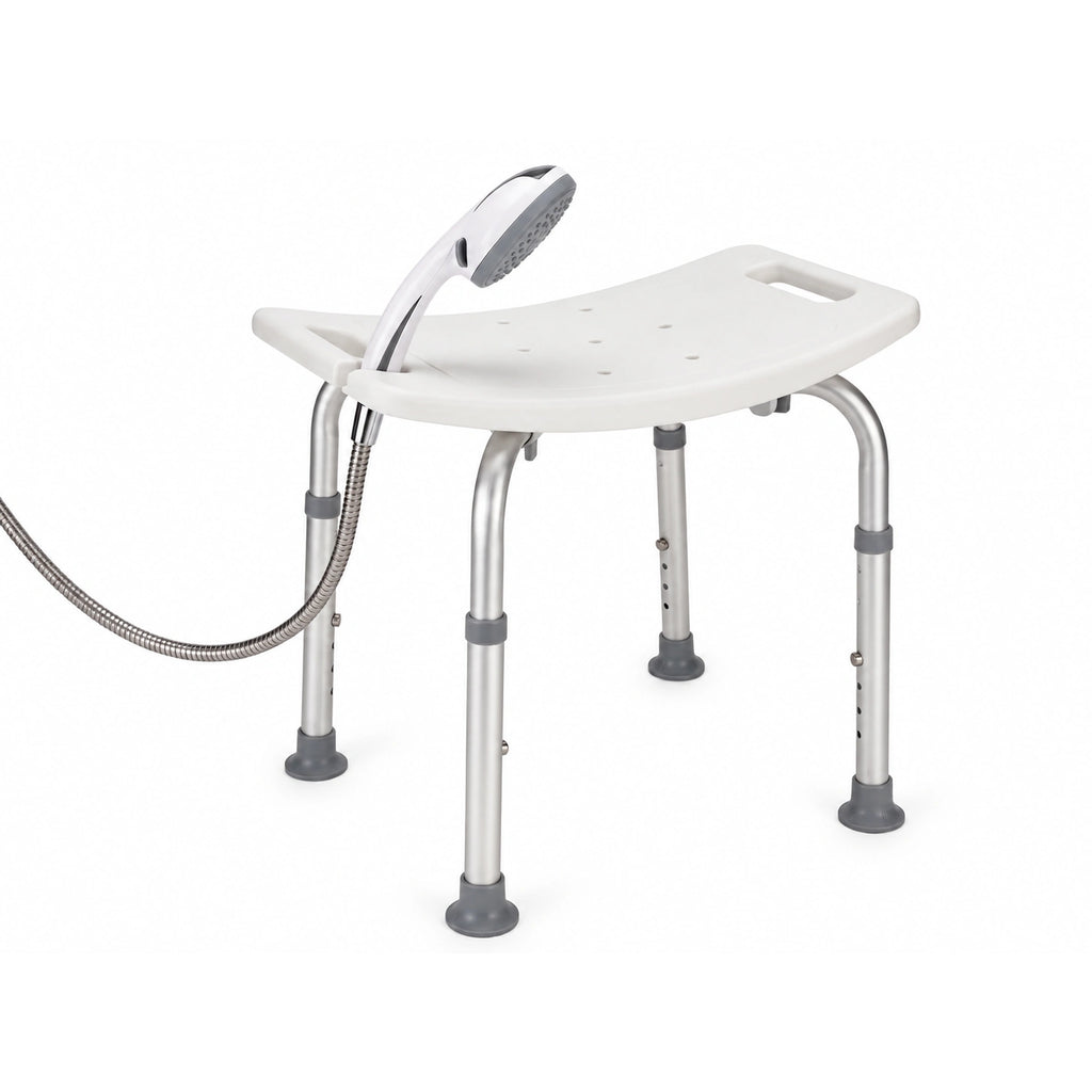 Enjoycare Shower Stool with Contoured Seat & Handles – EK-S02