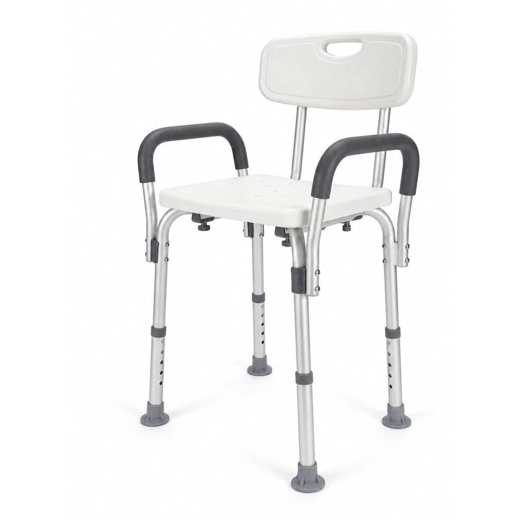 Enjoycare Shower Chair with Backrest & Padded Armrests – EK-S04