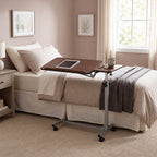 Enjoycare Height Adjustable Overbed Table with Split Tilting Top – EKT202