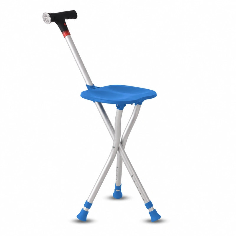 Enjoycare Folding Walking Cane with Seat – EK-830A
