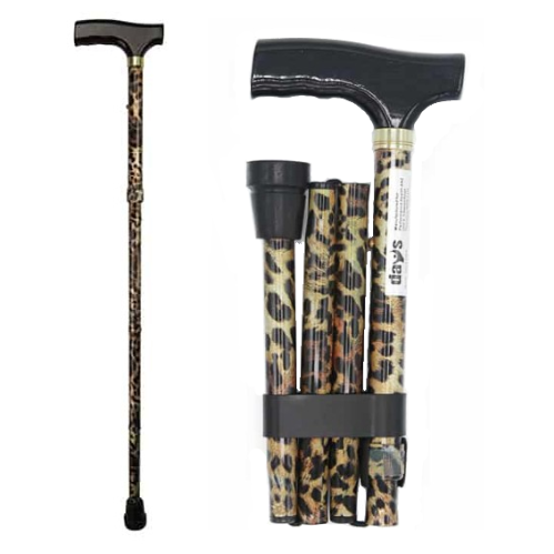 Days Folding Patterned Walking Stick
