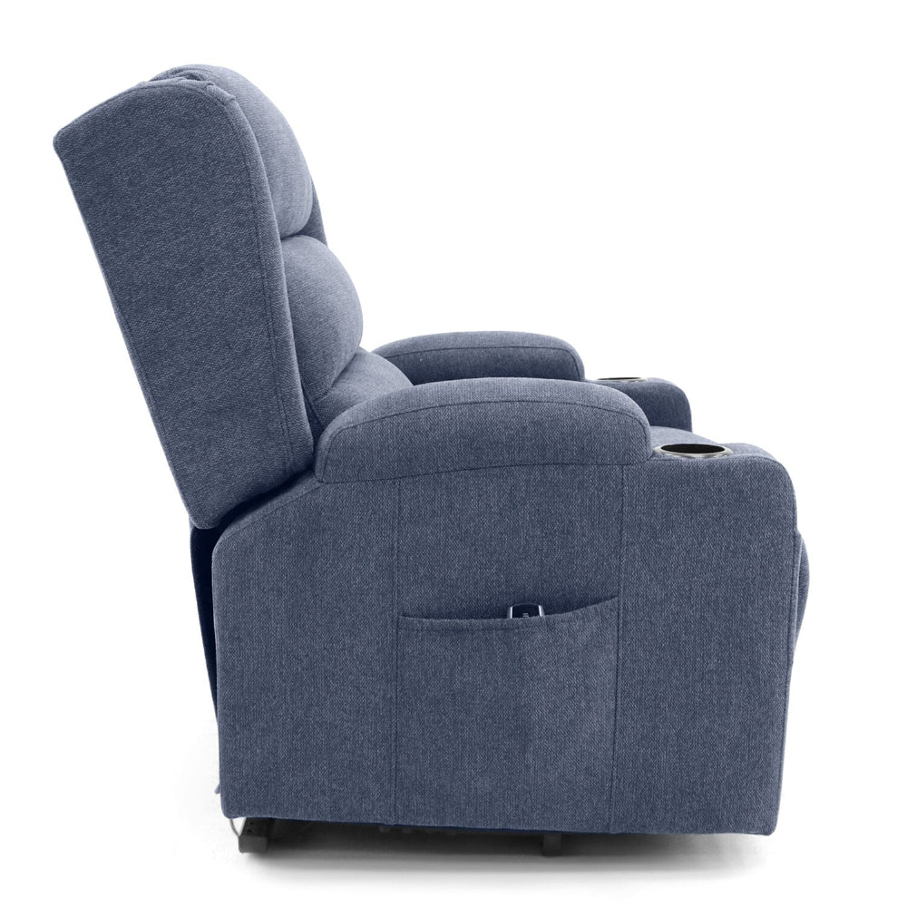 Comfort Care Vigo Max 2 Motor Power Lift Recliner - Deep Blue
