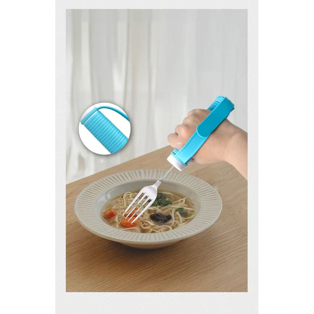 Enjoycare Adjustable Adaptive Cutlery with Hand Strap