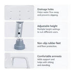 Enjoycare Shower Chair with Backrest & Armrests – EKC356