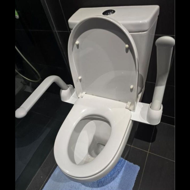 Liberty Toilet Support Arms Fold Up For All Toilets