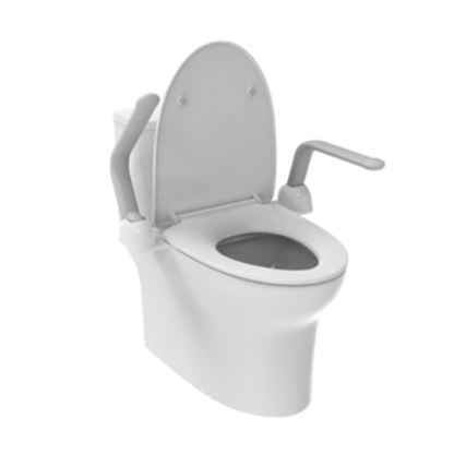 Liberty Toilet Support Arms Fold Up For All Toilets
