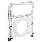 Homecraft Aluminium Folding Over Toilet Aid, without Bucket and Lid