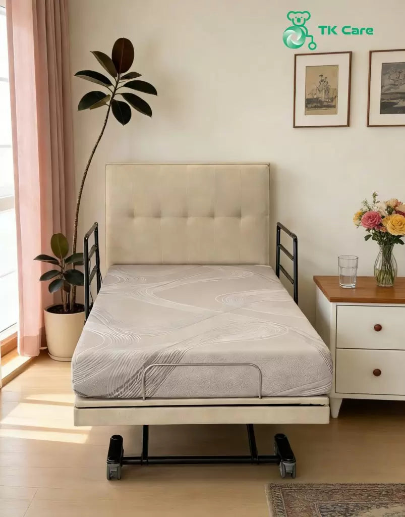 Home Care Bed TKBD 106 Series | Ultra-Low Electric Adjustable