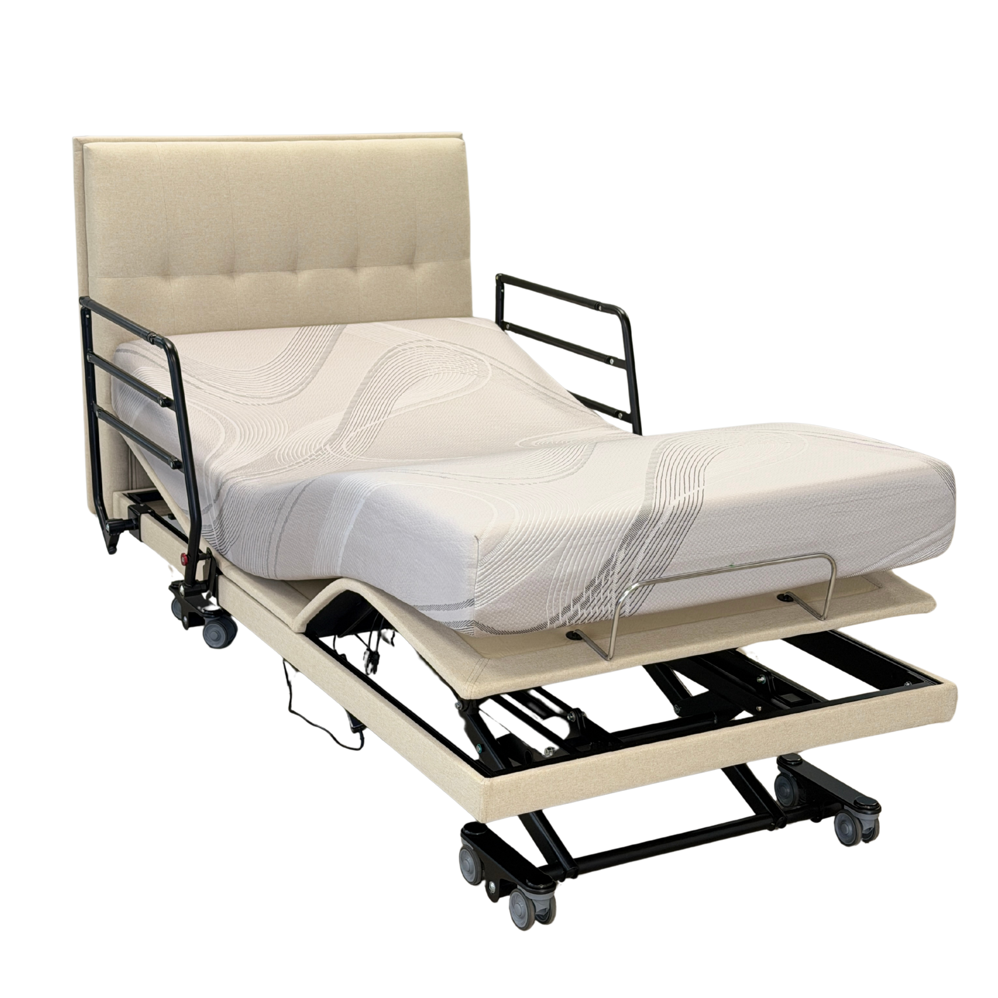 Home Care Bed TKBD 106 Series | Ultra-Low Electric Adjustable