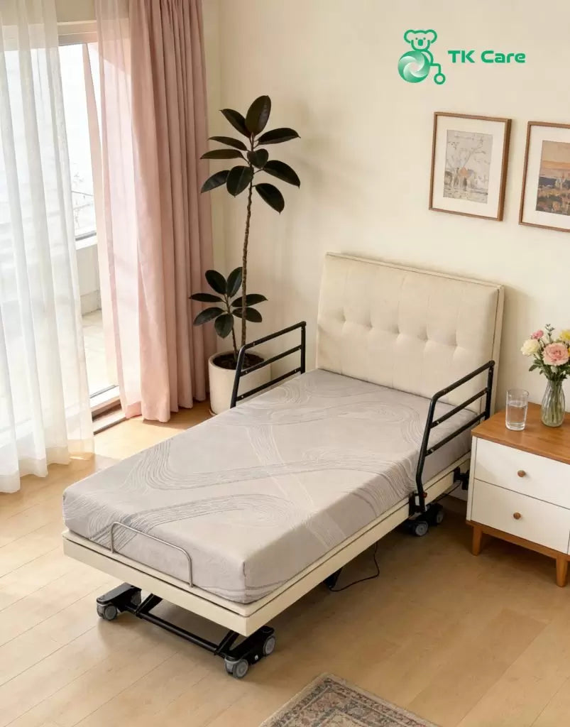 Home Care Bed TKBD 106 Series | Ultra-Low Electric Adjustable