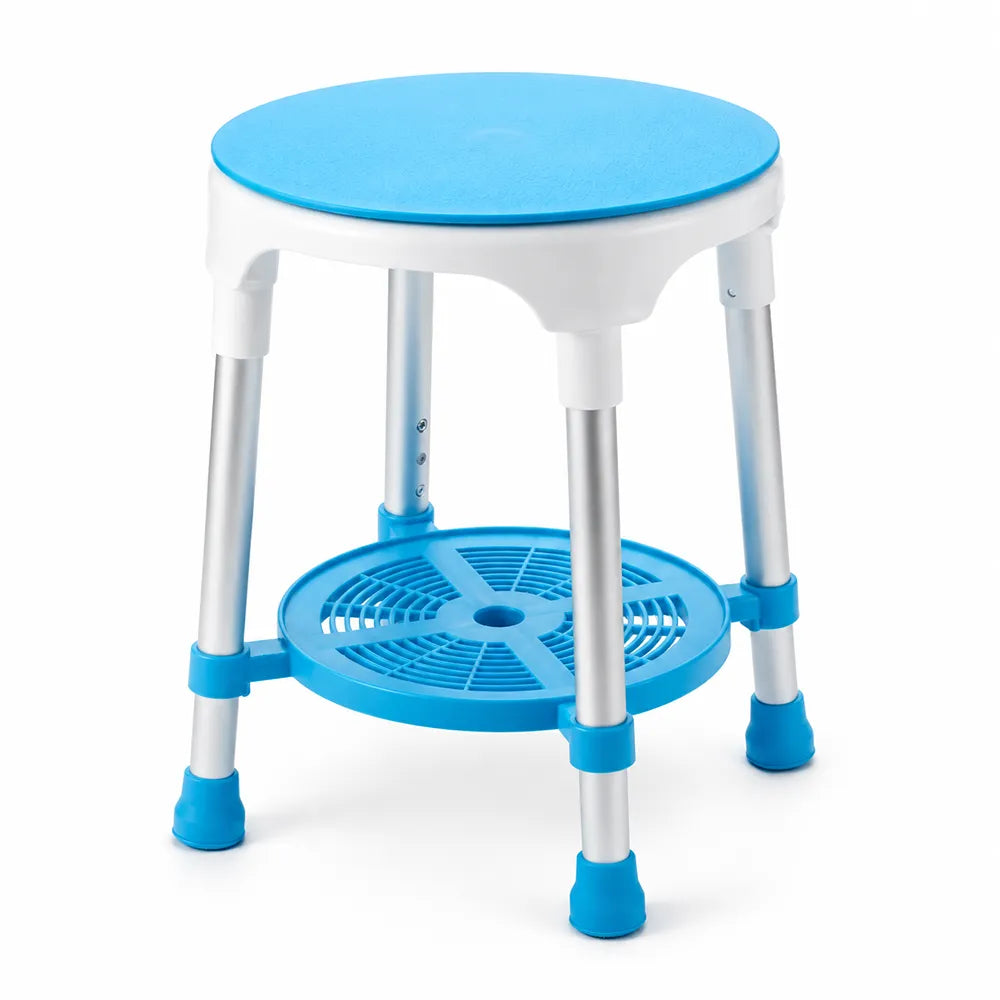 Enjoycare Swivel Shower Stool with Storage Tray – EKC345L