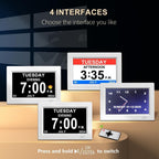 Digital Calendar Reminder Clock for Seniors