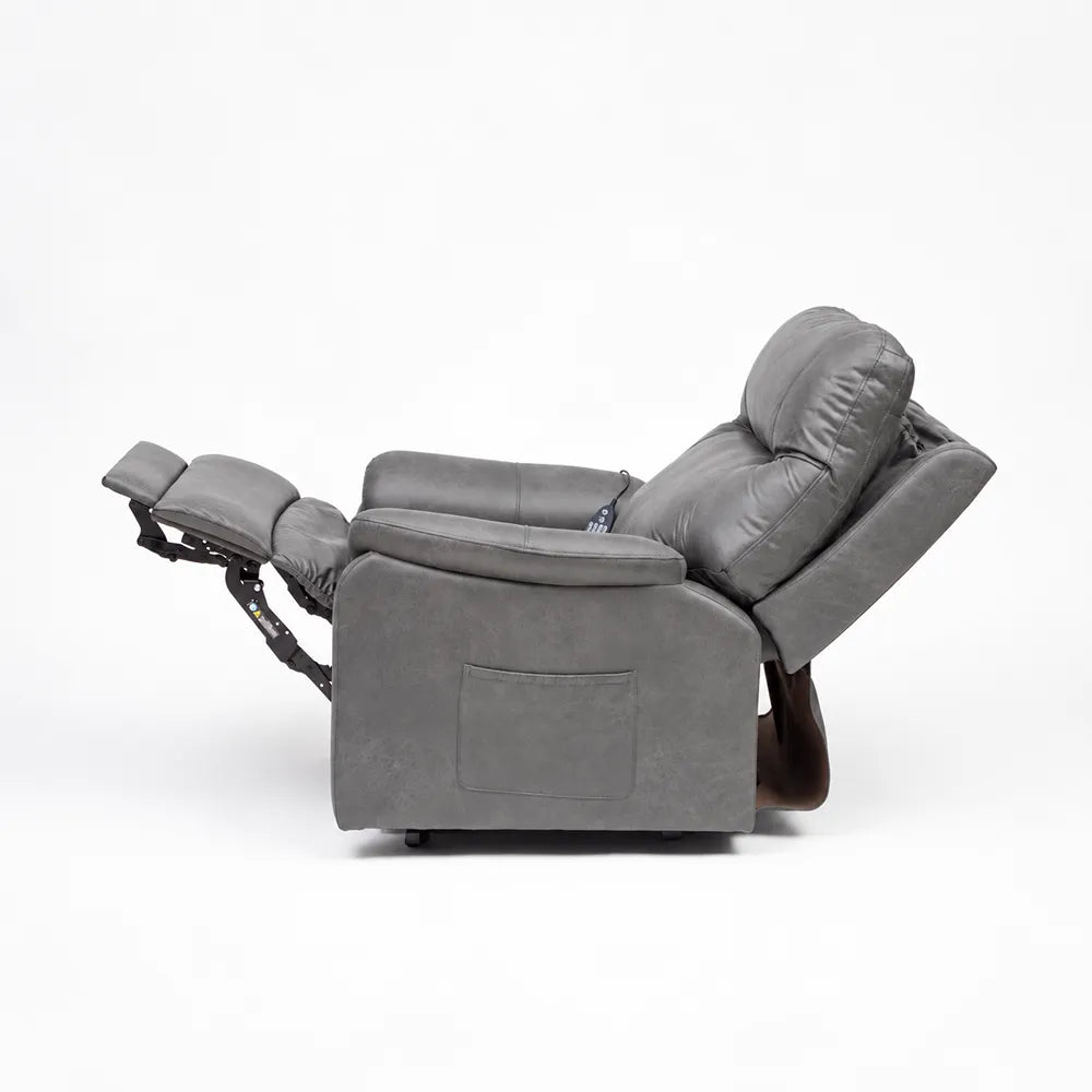 Enjoycare Quad Motor Lift Recliner Chair with Powered Headrest & Lumbar Support