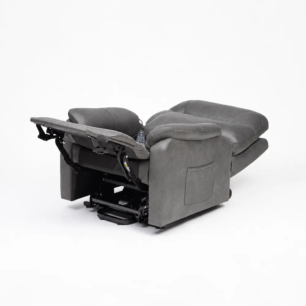 Enjoycare Quad Motor Lift Recliner Chair with Powered Headrest & Lumbar Support