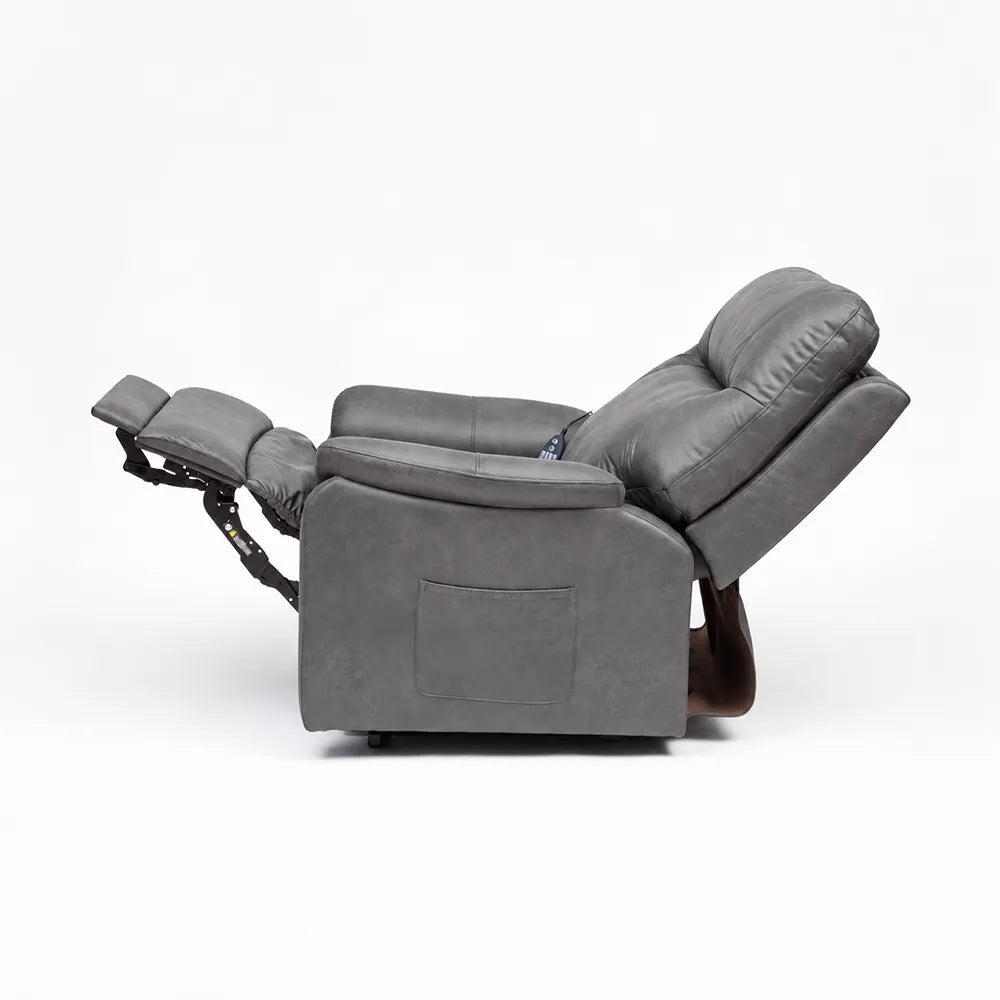Enjoycare Quad Motor Lift Recliner Chair with Powered Headrest & Lumbar Support