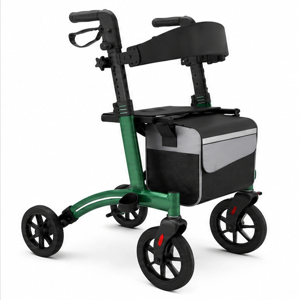 Enjoycare Lightweight Folding Rollator with Seat – EKR906