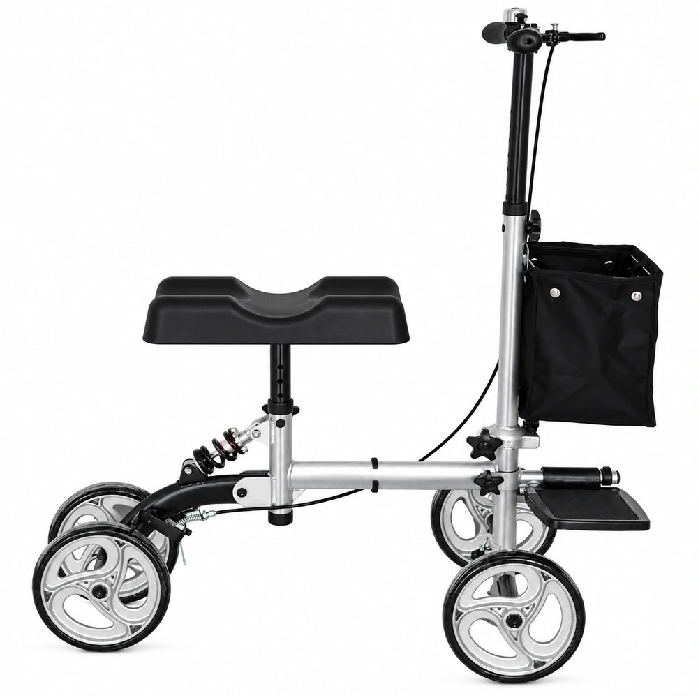 Enjoycare Steerable Knee Walker with Shock Absorber – EKR201P