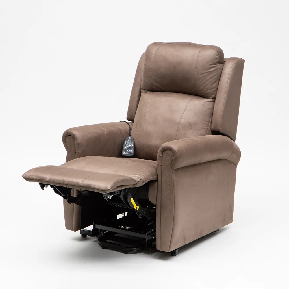 Enjoycare Quad Motor Lift Recliner Chair with Powered Headrest & Lumbar Support