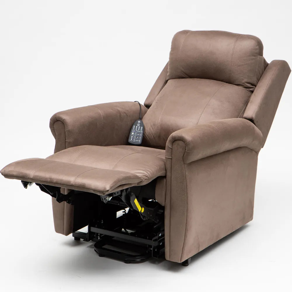 Enjoycare Quad Motor Lift Recliner Chair with Powered Headrest & Lumbar Support