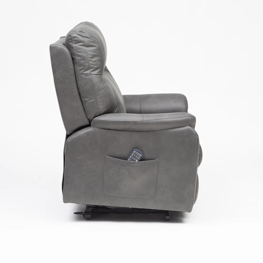 Enjoycare Quad Motor Lift Recliner Chair with Powered Headrest & Lumbar Support