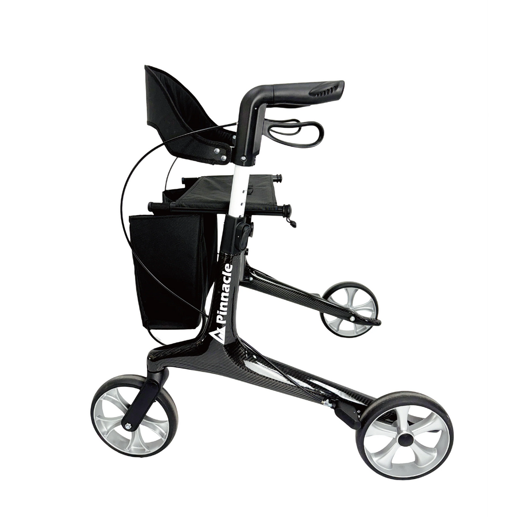 Pinnacle Ultraflex Rollator-Carbon Fibre