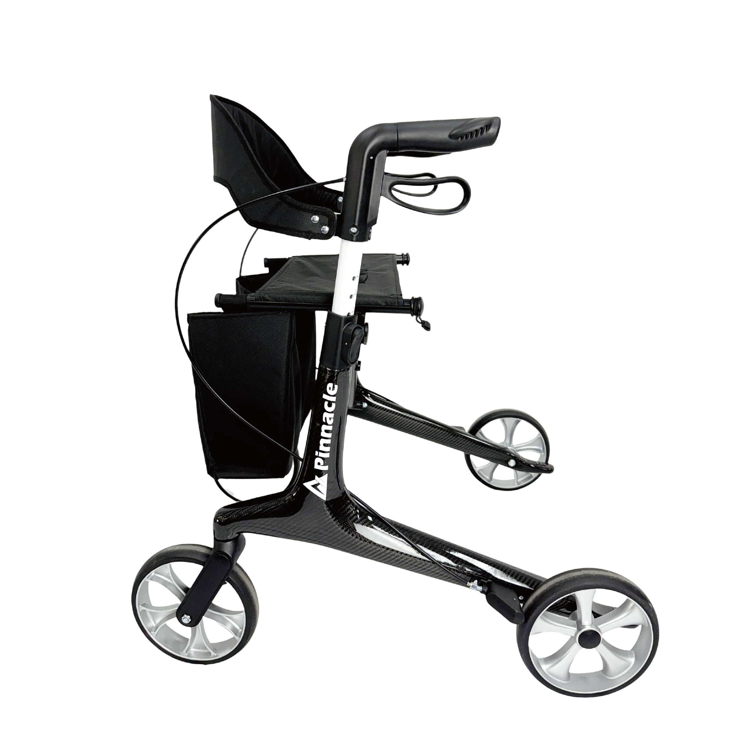 Pinnacle Ultraflex Rollator-Carbon Fibre