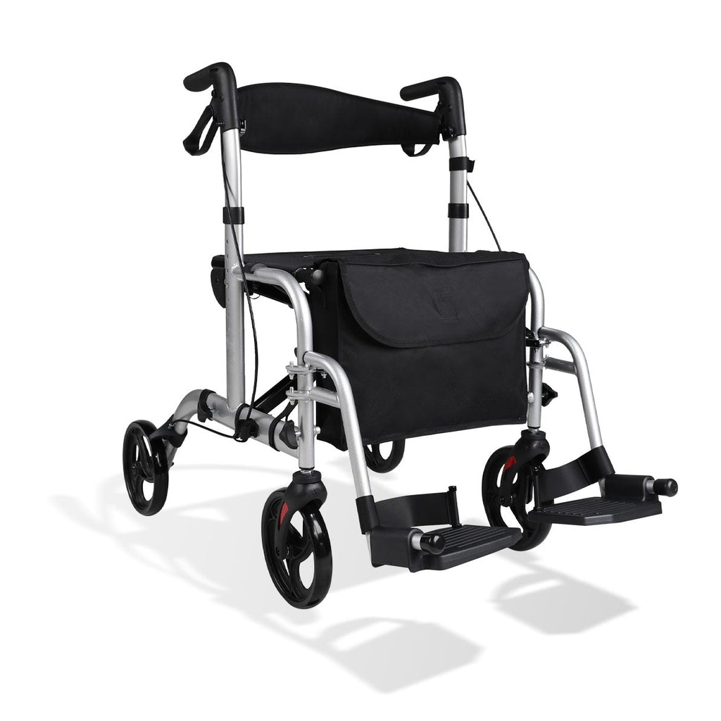 Hero Medical 2-in-1 Seat Walker/Wheelchair