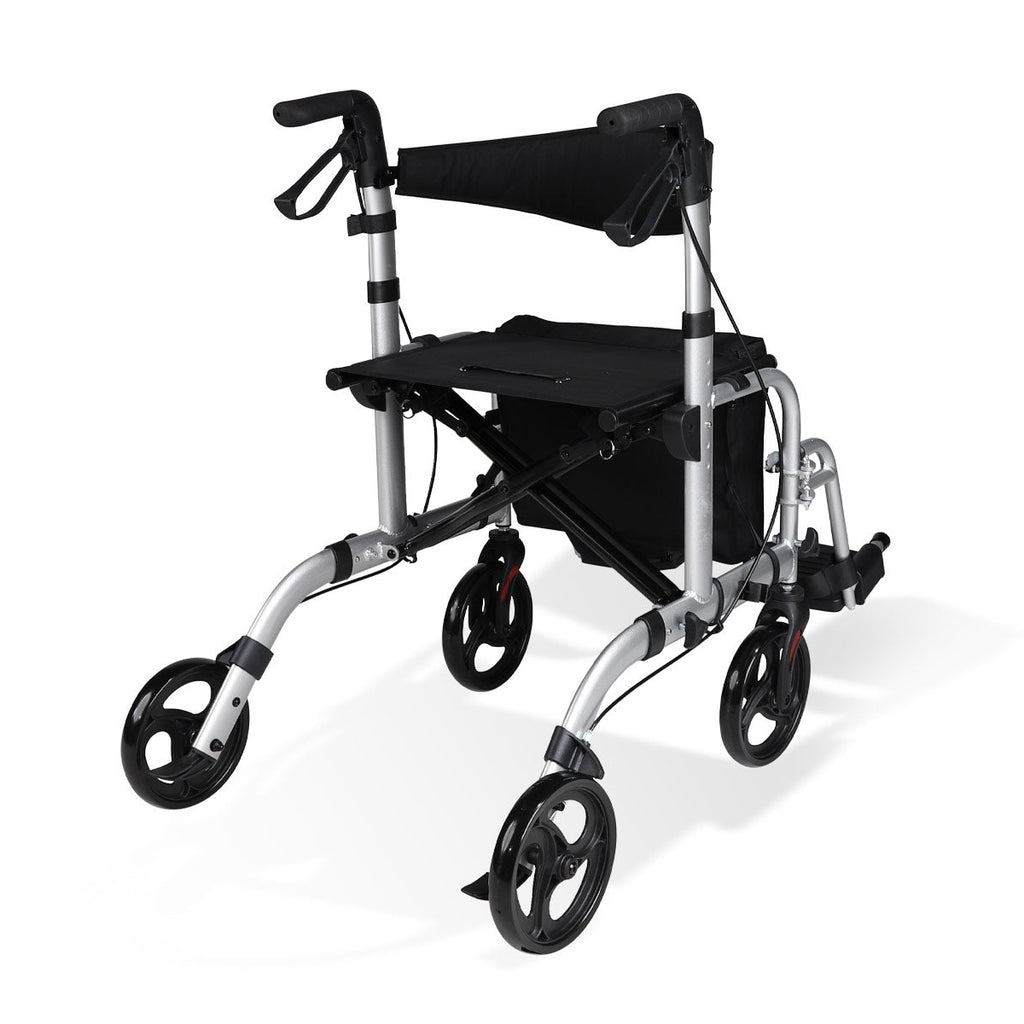 Hero Medical 2-in-1 Seat Walker/Wheelchair