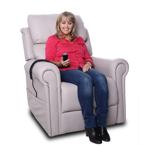 Royale Chadwick Oxford Plush Leather Lift Chair (Quad Motor)
