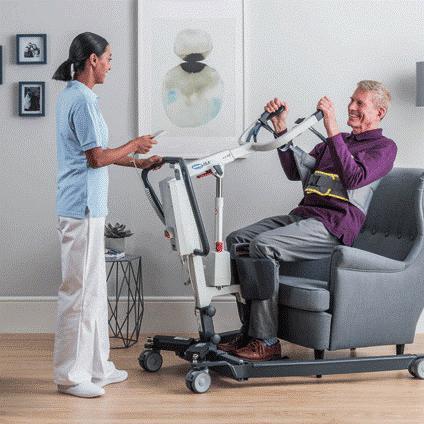 Invacare ISA Stand Assist Lifter range