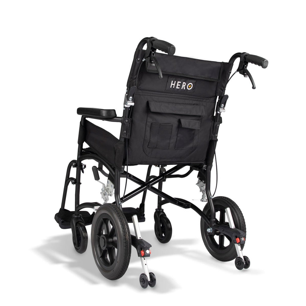 Hero Medical Comfy Lite Self-Propelled / Transit Wheelchair