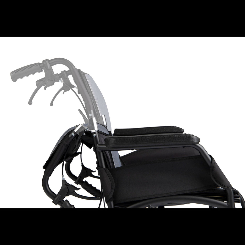 Hero Medical Comfy Lite Self-Propelled / Transit Wheelchair