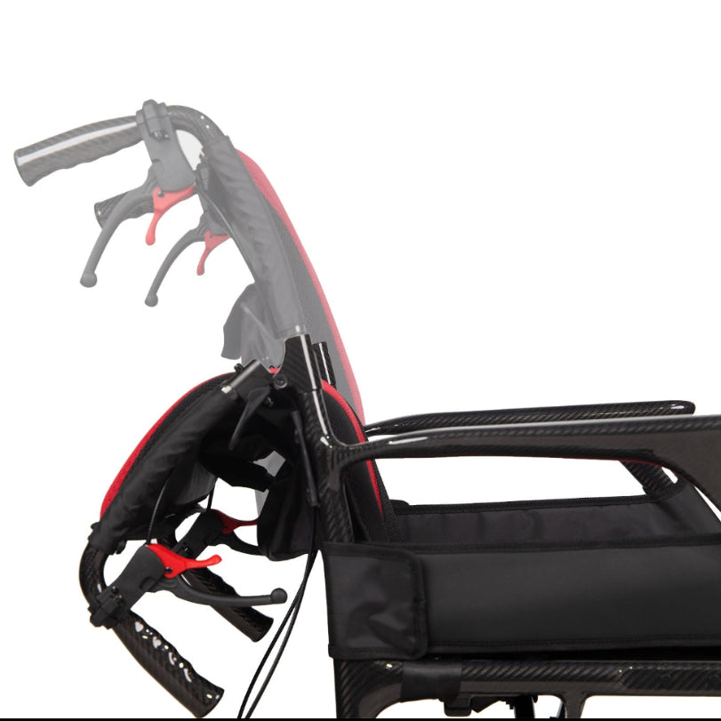 Hero Medical Carbon Lite Wheelchair – Transit & Self-Propelled