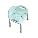 Shower Stool with Handles and Adjustable Legs