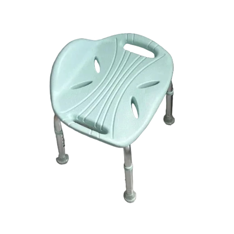 Shower Stool with Handles and Adjustable Legs