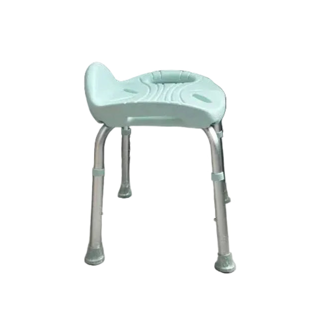 Shower Stool with Handles and Adjustable Legs