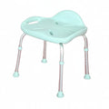Shower Stool with Handles and Adjustable Legs