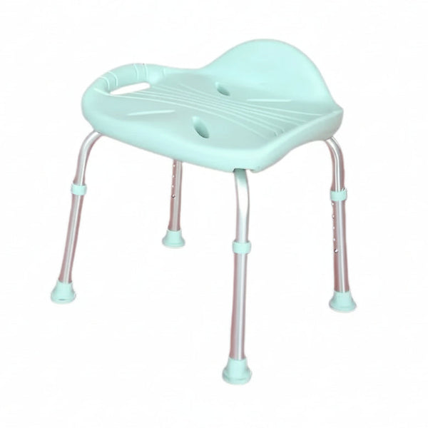 Shower Stool with Handles and Adjustable Legs