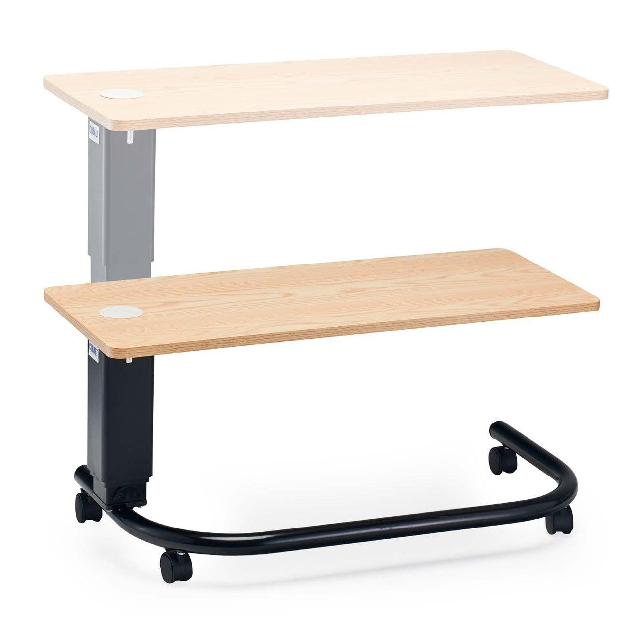Overbed Table Rectangle Top - Telescopic