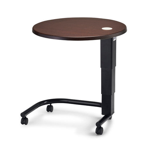 Overbed Table Round Top - Telescopic
