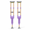 Enjoycare Woodgrain Aluminium Underarm Crutches – EKS4207