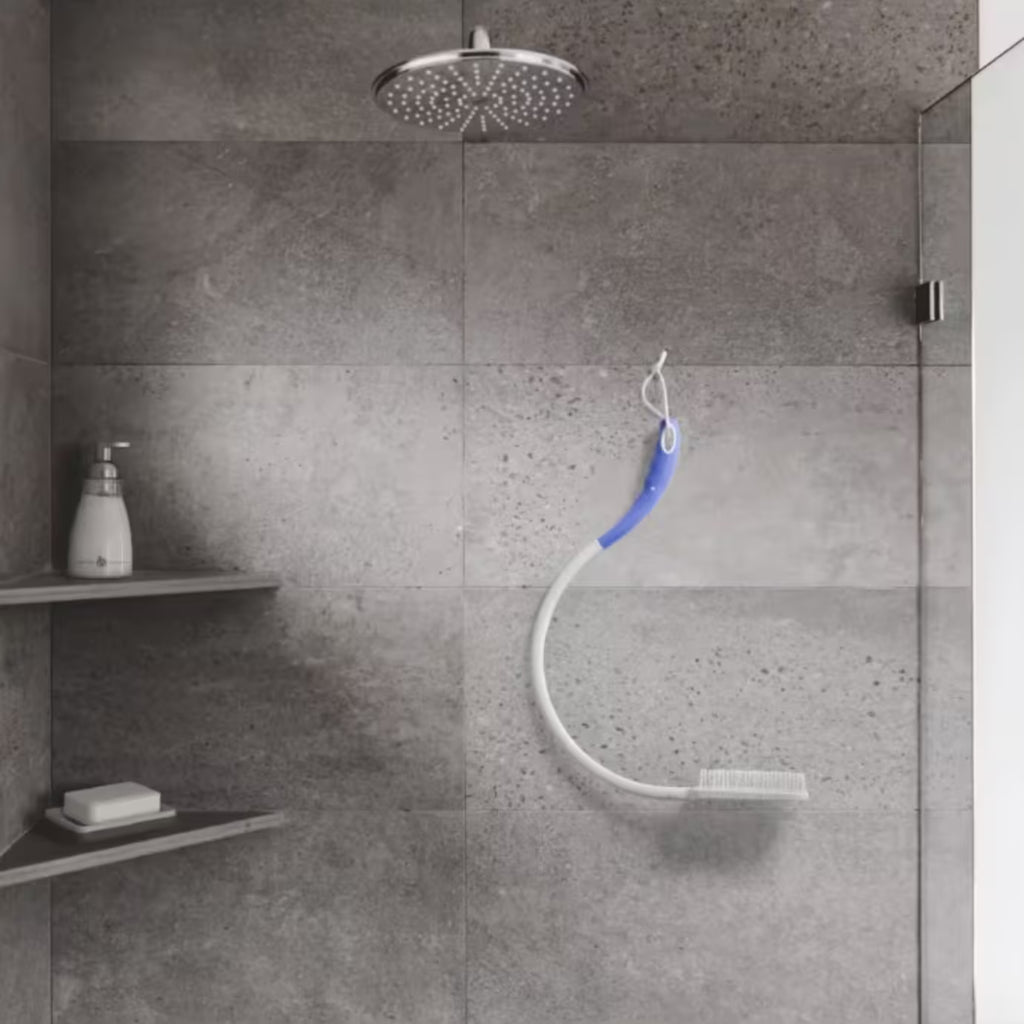 Long Handled Curved Bath Brush