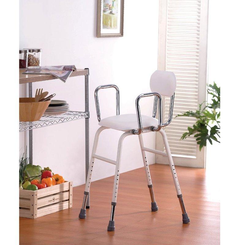 Homecraft Lightweight Kitchen Stool-White