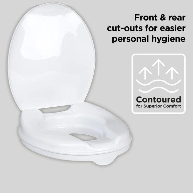 Savanah Raised Toilet Seat – With or Without Lid