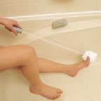 Homecraft Long Handled Toe Washer with 2 Pads
