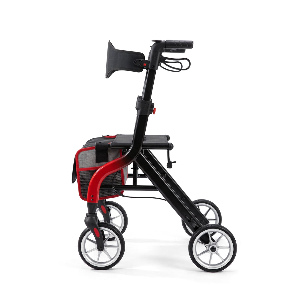 Enjoycare Lightweight Folding Rollator with Reflective Storage Bag – EKR926