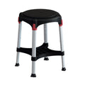 King Rotating Bathroom Stool with Tray – Adjustable Height