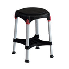King Rotating Bathroom Stool with Tray – Adjustable Height