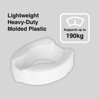 Savanah Raised Toilet Seat – With or Without Lid