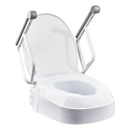 Homecraft Raised Toilet Seat with Armrests – 6, 10 & 15 cm Height Options